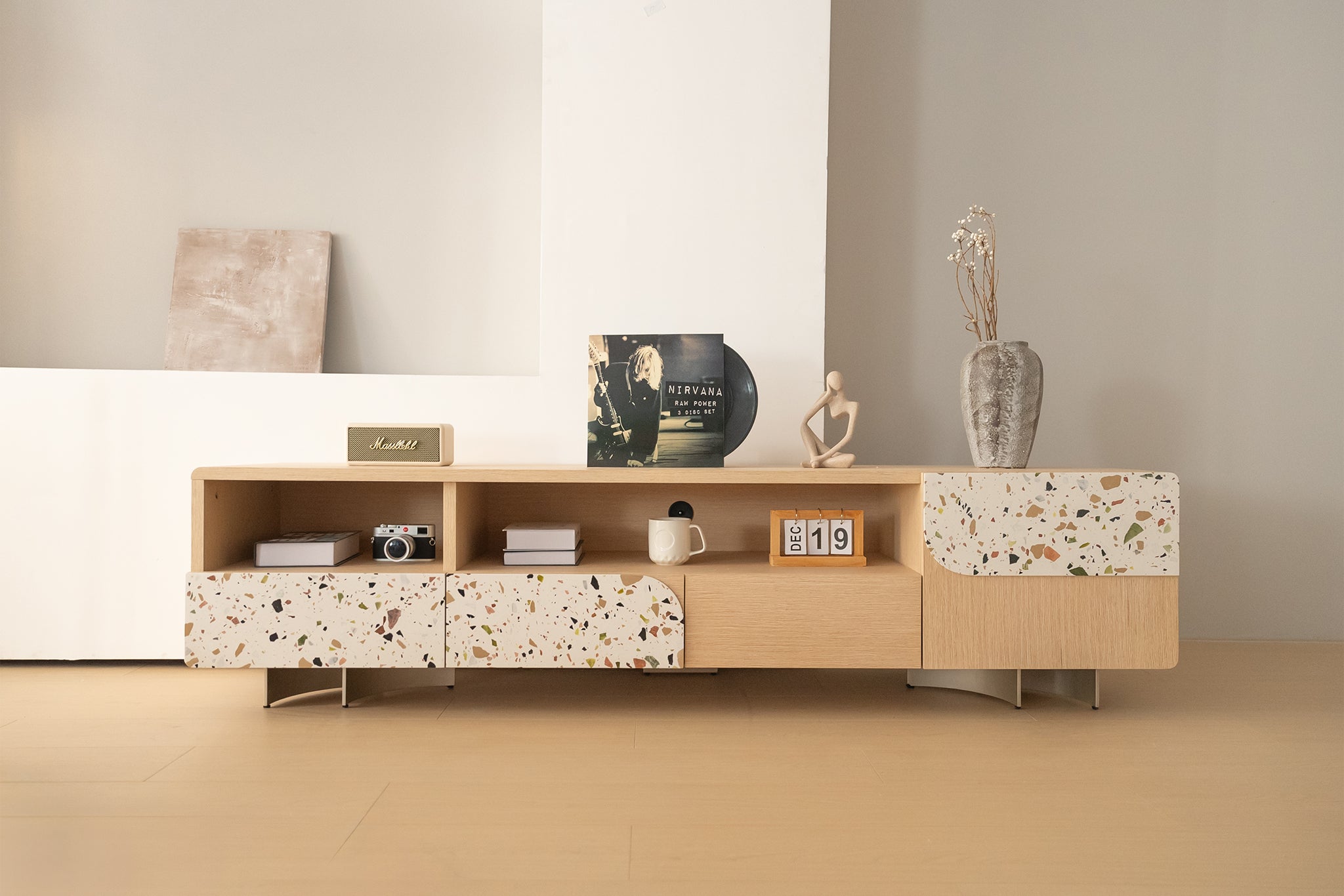 Speckle Charm TV Stand