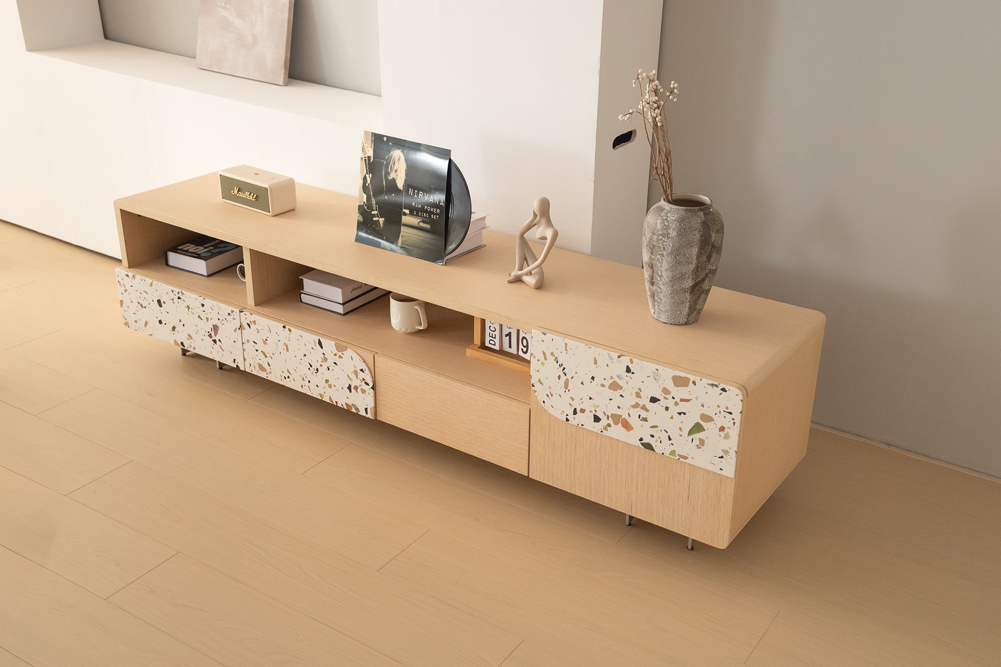 Speckle Charm TV Stand