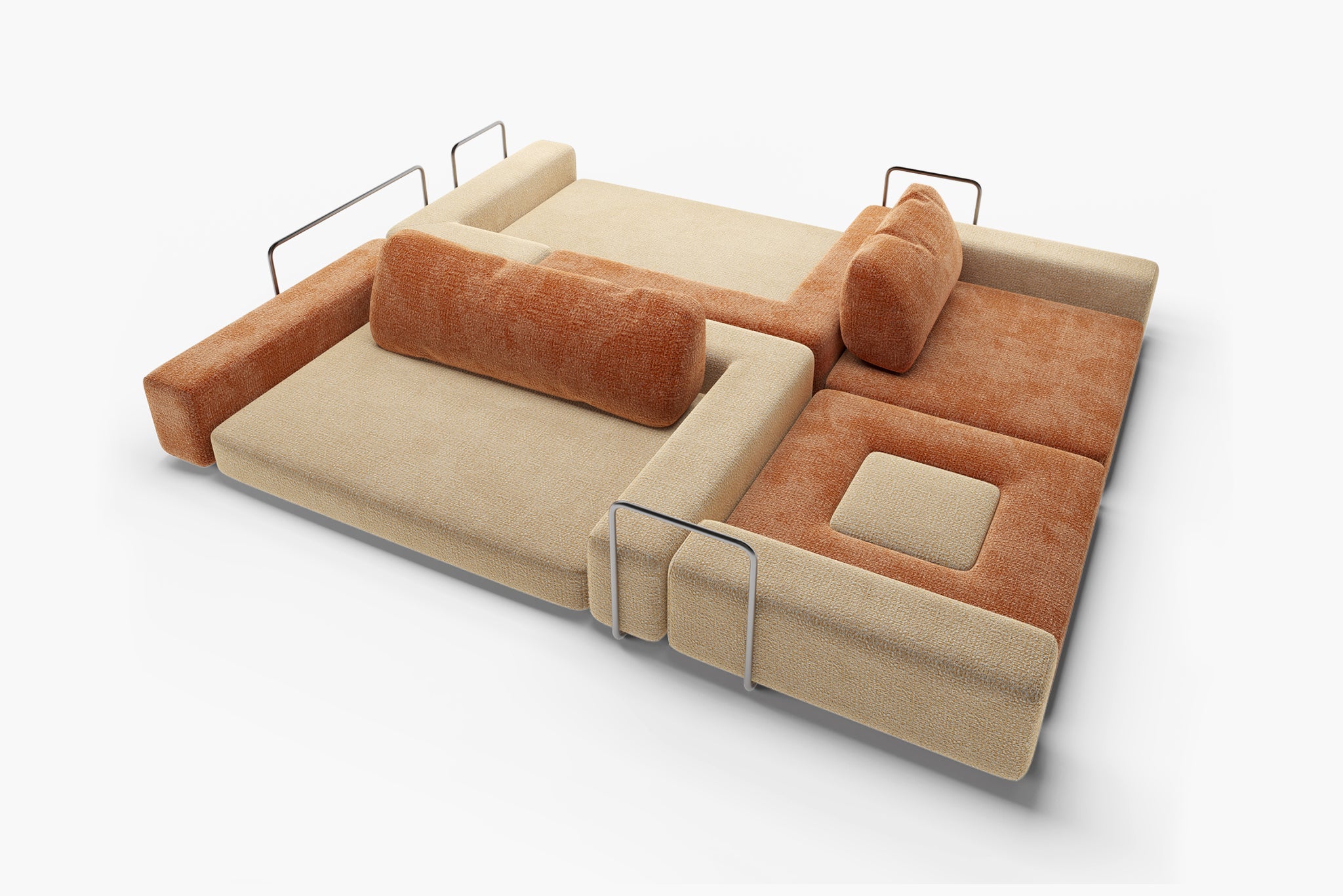 CushyLand Modular Kids Play Sofa