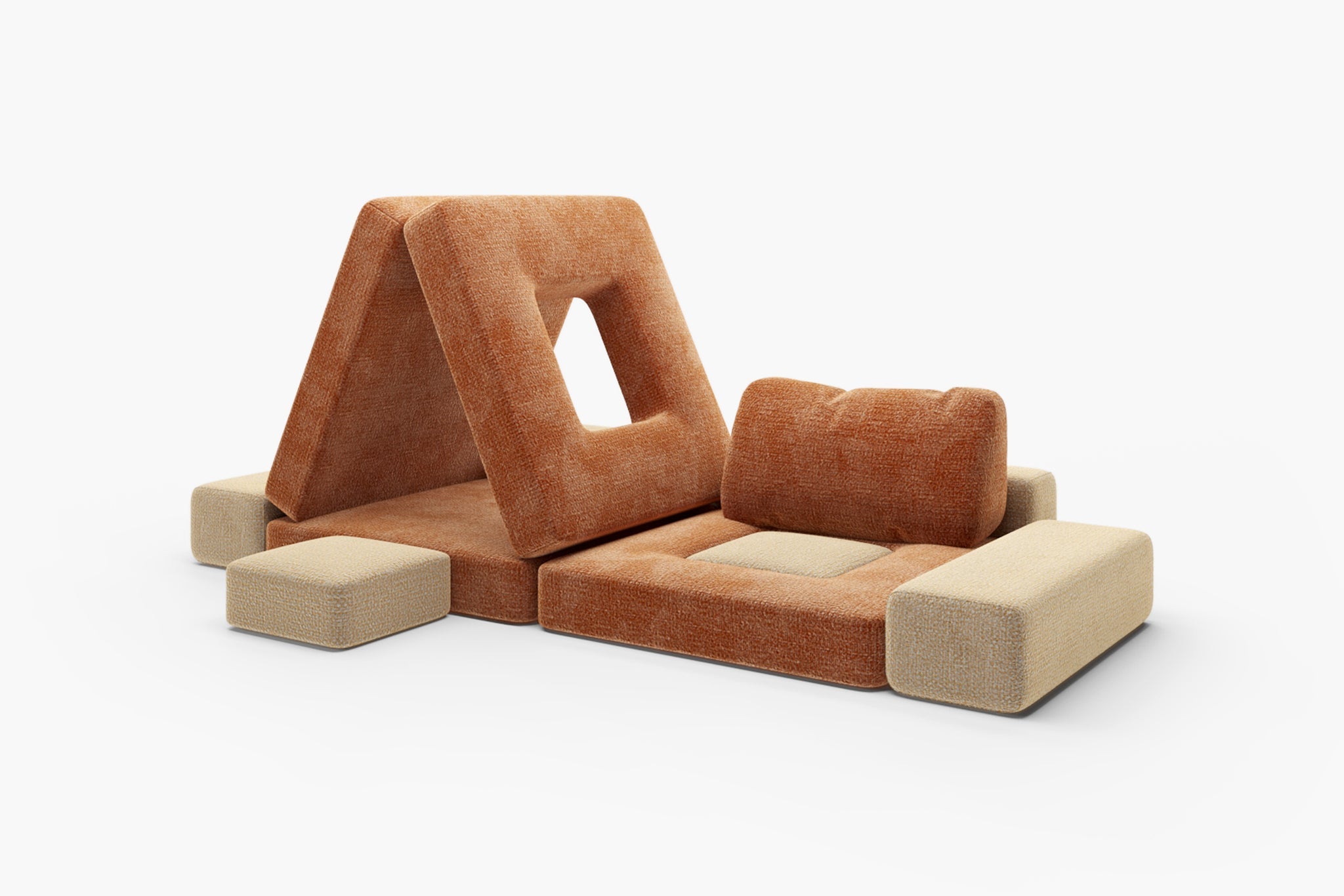 CushyLand Modular Kids Play Sofa