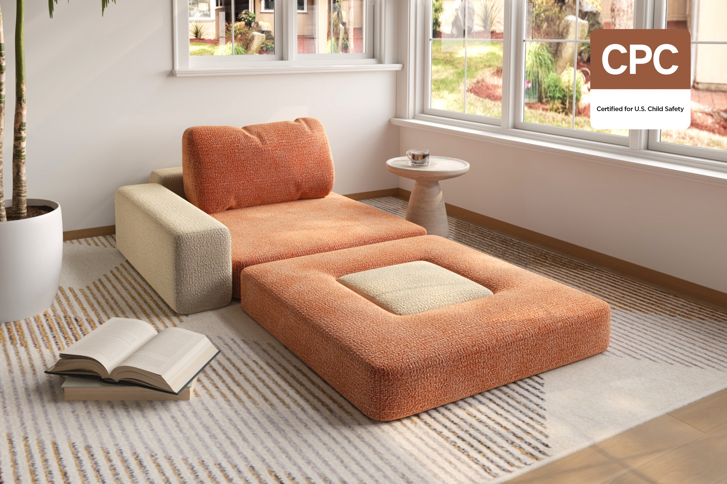 CushyLand Modular Kids Play Sofa