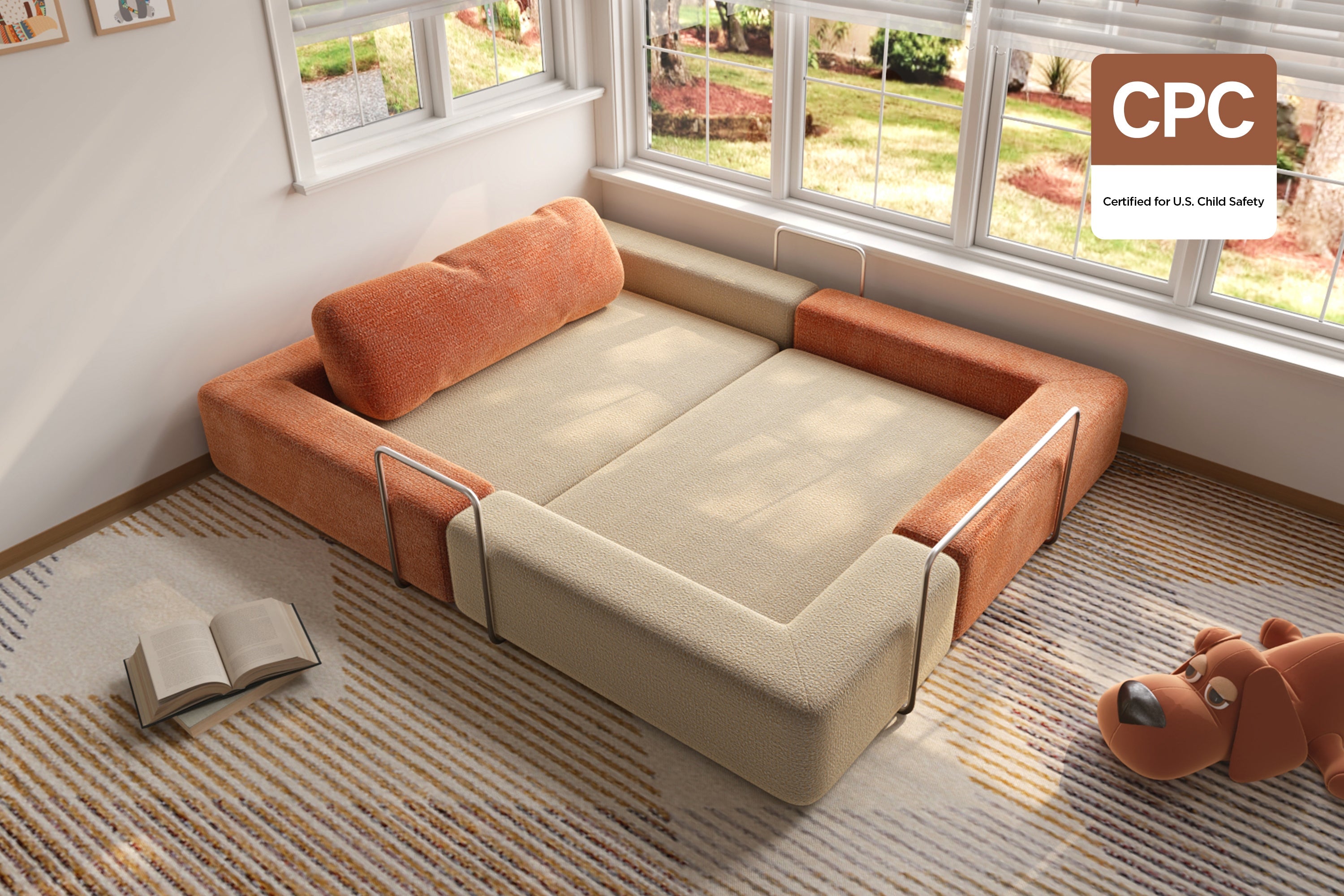 CushyLand Modular Kids Play Sofa
