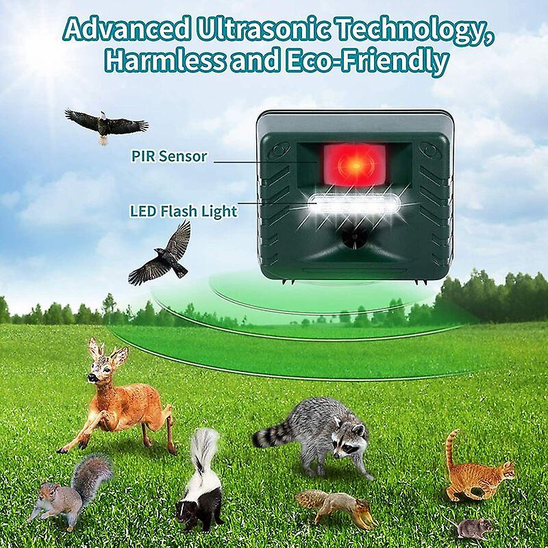 Woodpecker Ultrasonic Bird Repeller – Effective Woodpecker Deterrent for Gardens and Outdoor Spaces