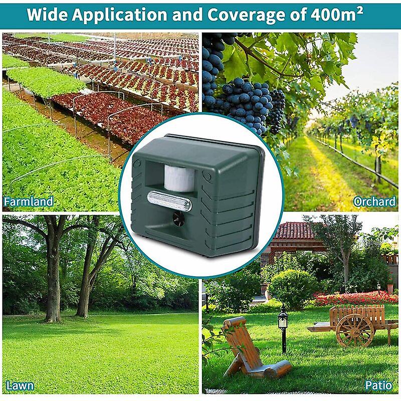 Woodpecker Deterrent: Ultrasonic Bird Repeller for Outdoor Pest Control