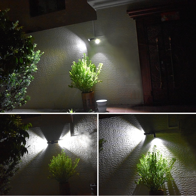 Ultra-Bright Outdoor Solar LED Lights with Motion Sensor