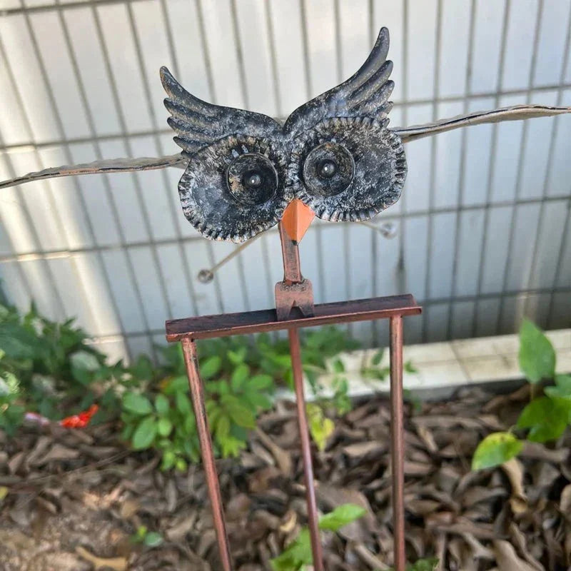 Bird-Inspired Garden Art for Patio Decor