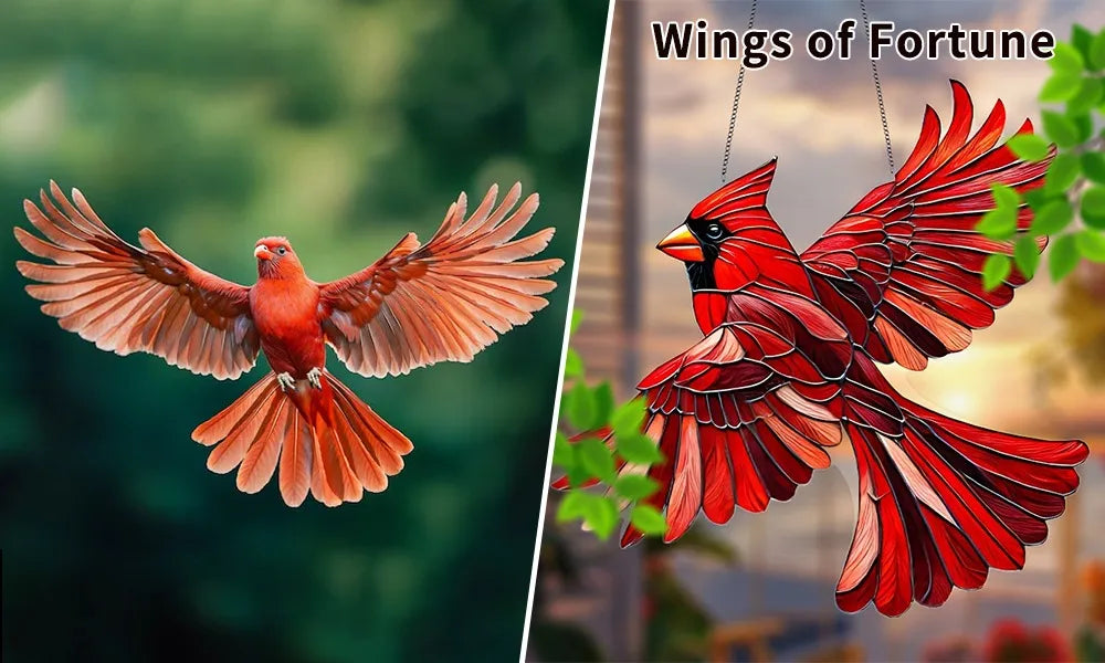 Colorful Hummingbird Suncatcher for Window - Vibrant Hanging Decoration