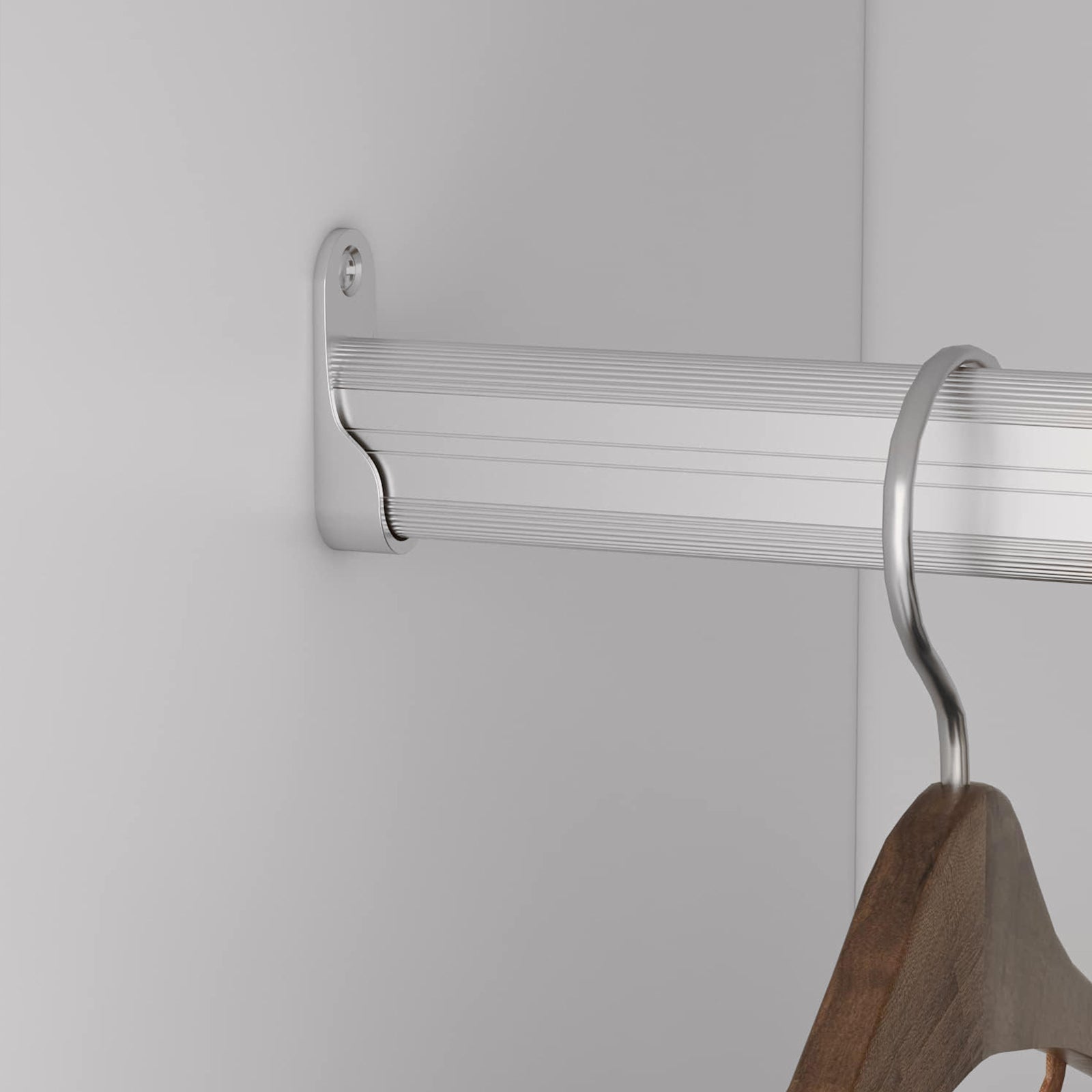 B1 Closet Organizer System: Wall Mounted Closet Organizers and Storage Walk in Closet System Closet Rack and Shelving Modern Closet Storage for Bedroom 31.49&