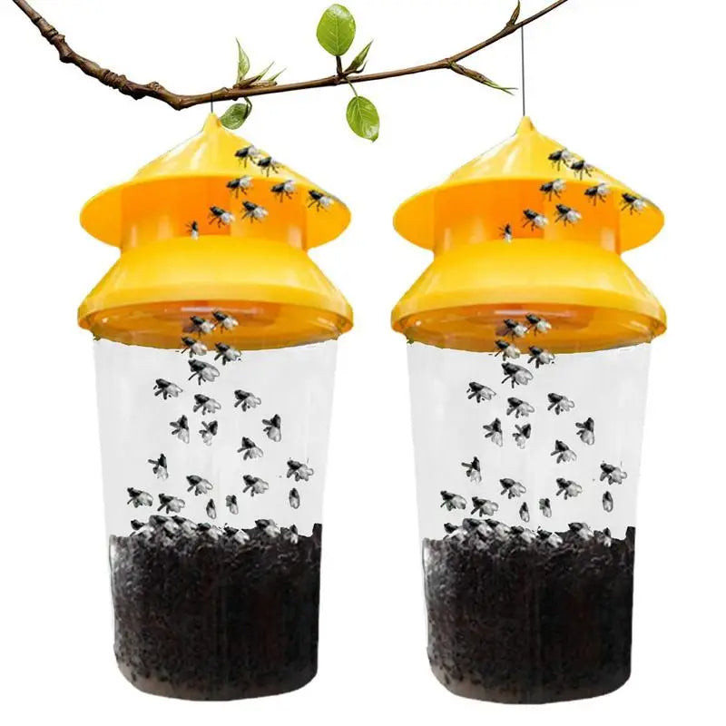 Reusable Outdoor Hanging Fly Trap – Durable and Easy-to-Use Fly Catcher