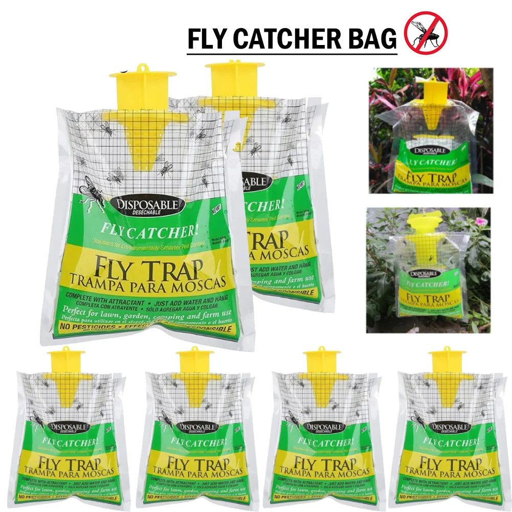 Eco-Friendly Disposable Outdoor Fly Trap