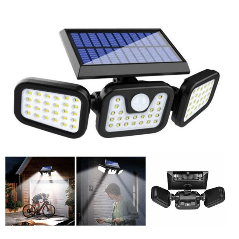 Outdoor Solar-Powered Motion Sensor Light
