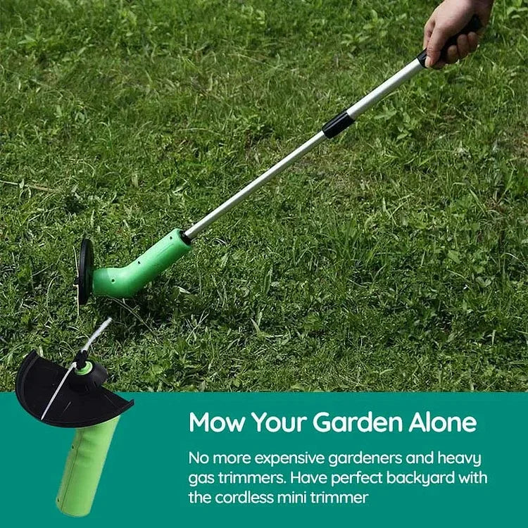Weed Wacker Cordless Mini Weed Trimmer — Lightweight, Portable Edger for Quick Lawn Cleanups
