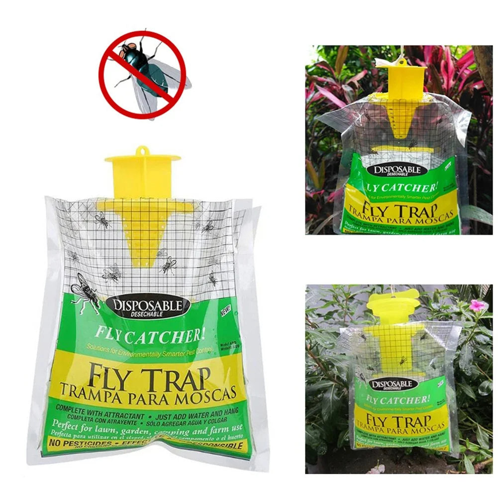 Eco-Friendly Disposable Outdoor Fly Trap