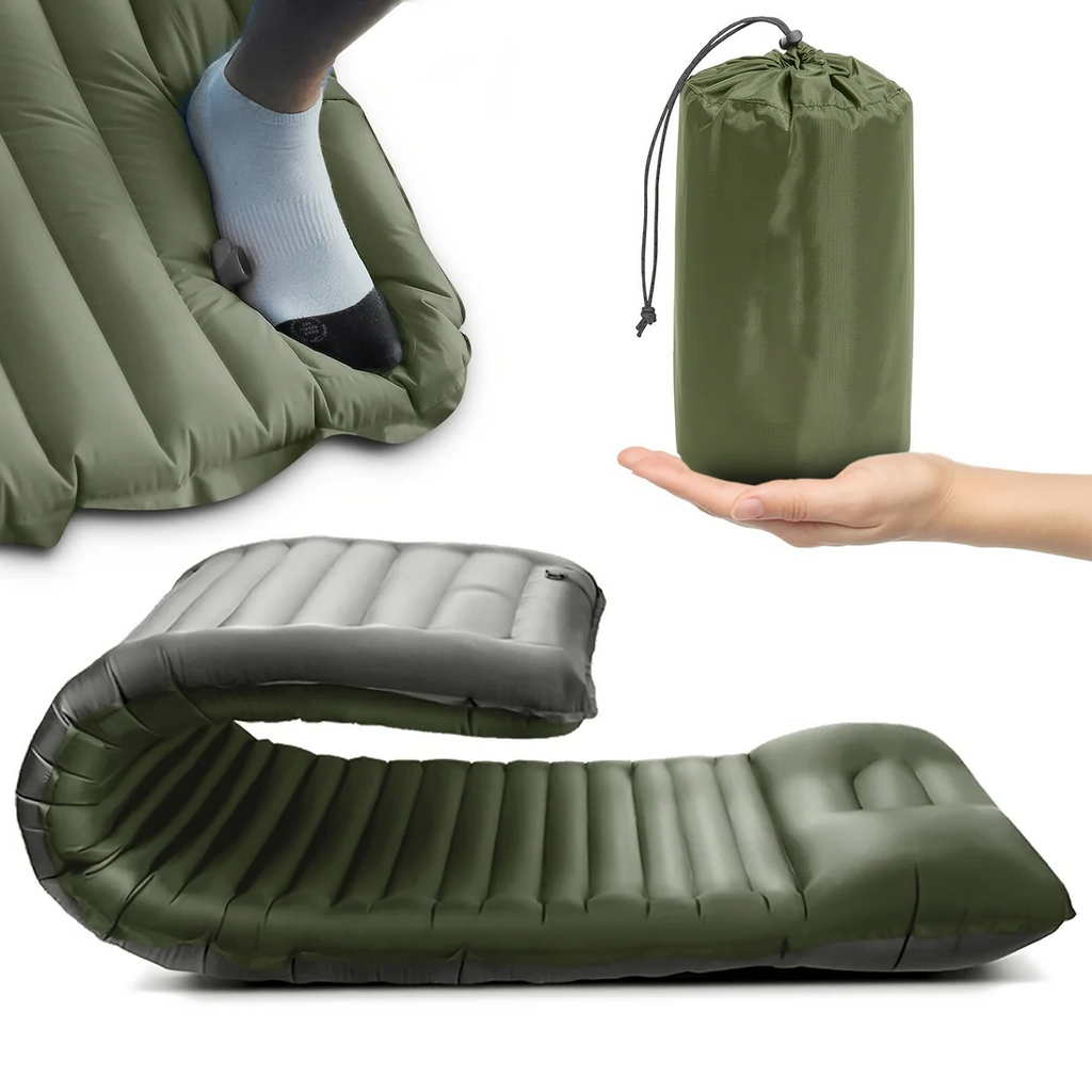 Comfortable Camping Inflatable Mattress — Ultra-Portable Air Bed for Outdoor Adventures