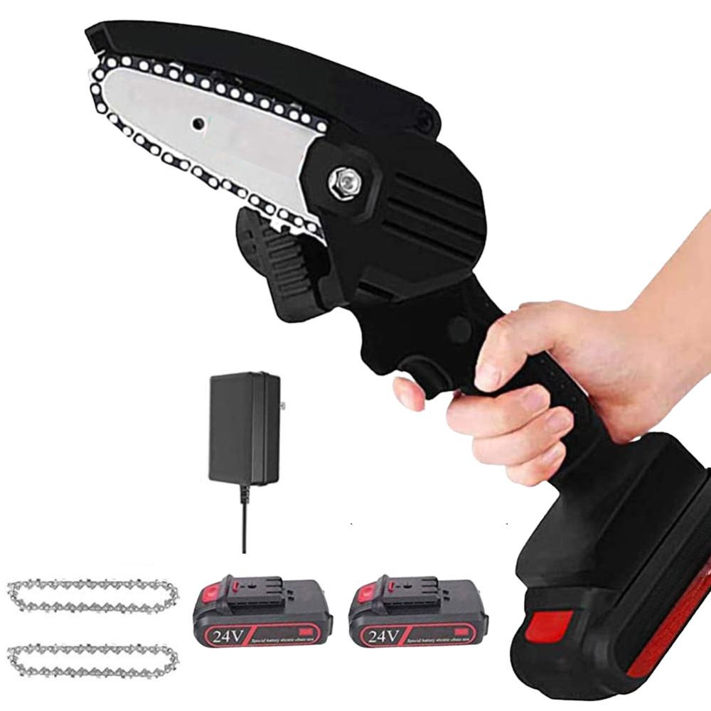 Enhanced 24V Mini Chainsaw — Compact, Powerful Cordless Saw for Quick Tasks