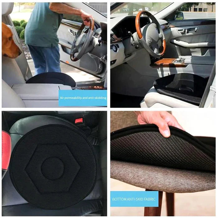 360° Swivel Seat Cushion with Pivot Disc Pad