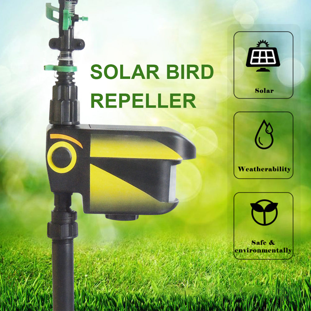 Solar-Powered Motion-Activated Deer Deterrent Sprinkler – Protect Your Garden