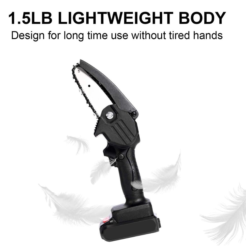 Enhanced 24V Mini Chainsaw — Compact, Powerful Cordless Saw for Quick Tasks