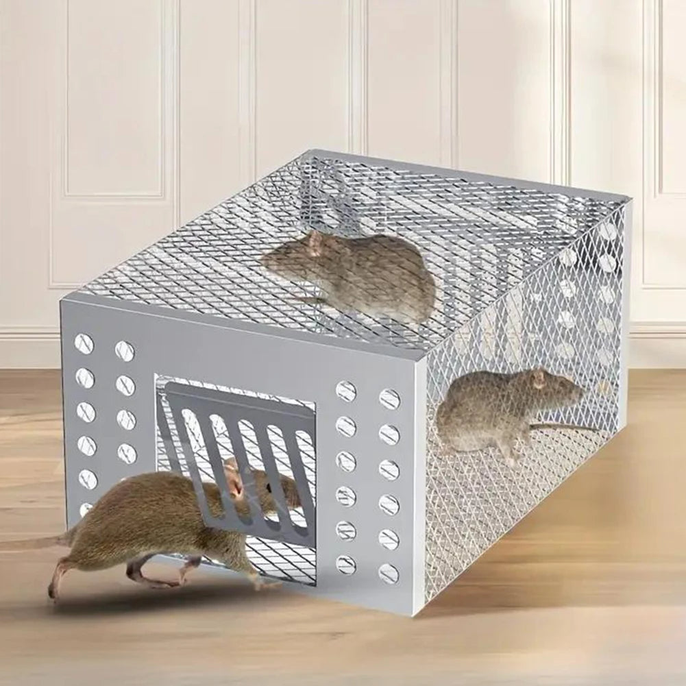 Sliding Door Reusable Mouse Trap Cage – Durable, Easy-Release Design