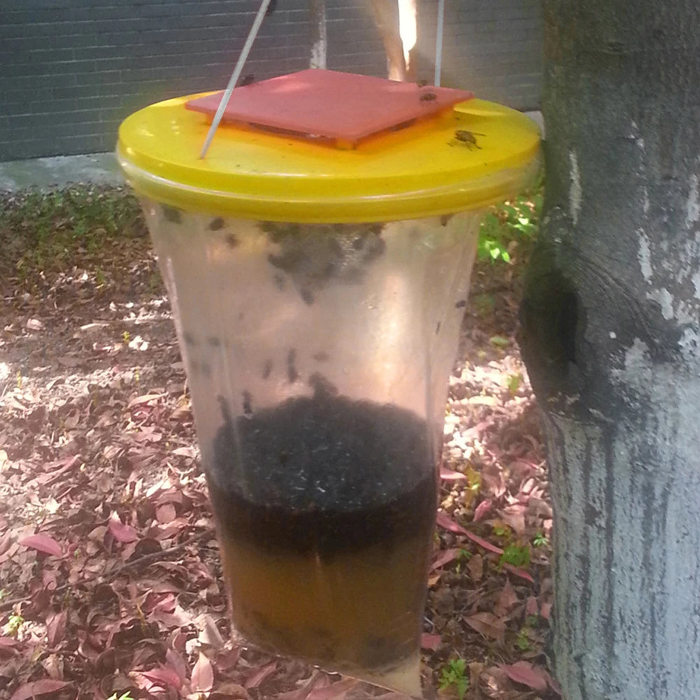 Eco-Friendly Disposable Outdoor Fly Trap in Bag – Easy, Mess-Free Use
