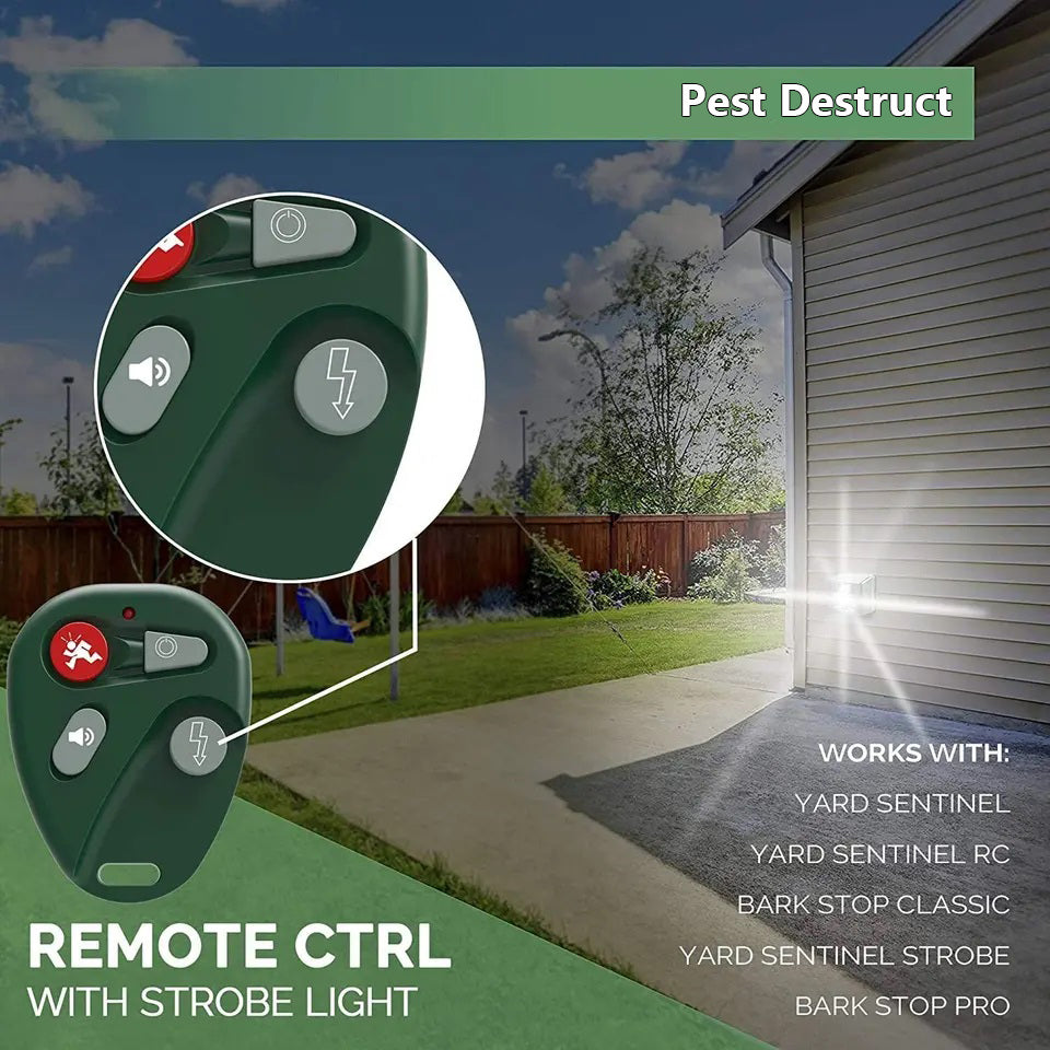 Woodpecker Deterrent: Ultrasonic Bird Repeller for Outdoor Pest Control