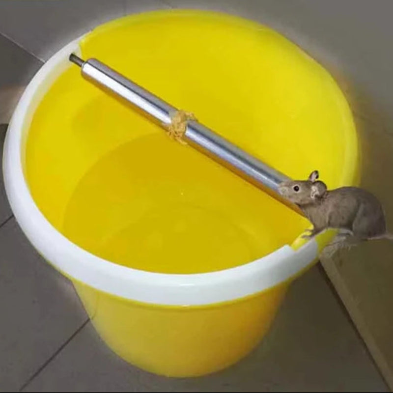 Humane Roller Mouse Trap for Buckets - Safe, Humane Capture