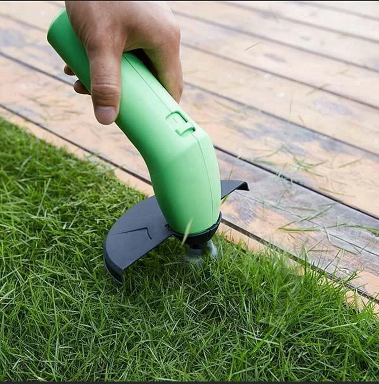 Weed Wacker Cordless Mini Weed Trimmer — Lightweight, Portable Edger for Quick Lawn Cleanups