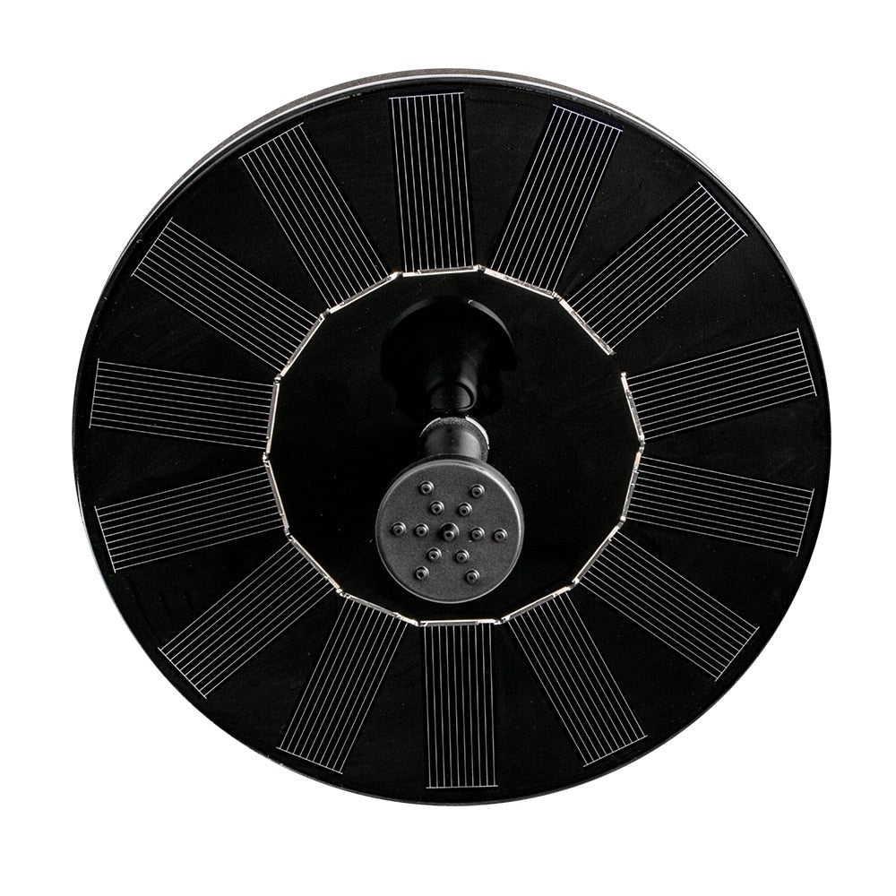 Solar Floating Fountain Pump - Outdoor Water Feature for Garden Decor