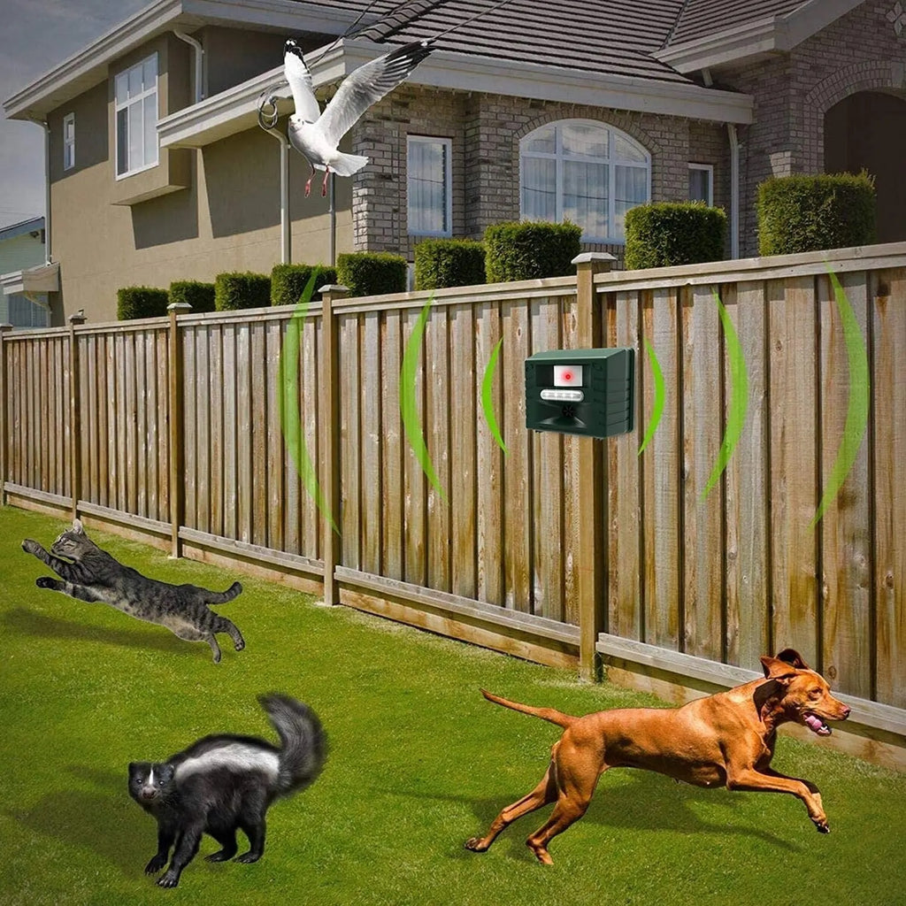 Woodpecker Deterrent: Ultrasonic Bird Repeller for Outdoor Pest Control