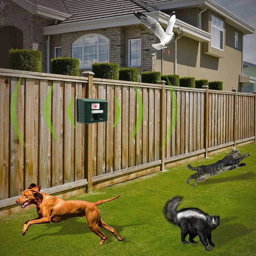 Woodpecker Ultrasonic Bird Repeller – Effective Woodpecker Deterrent for Gardens and Outdoor Spaces