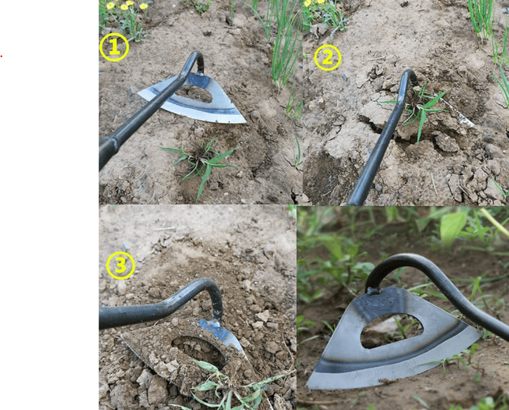 All-Steel Hollow Hoe for Gardening