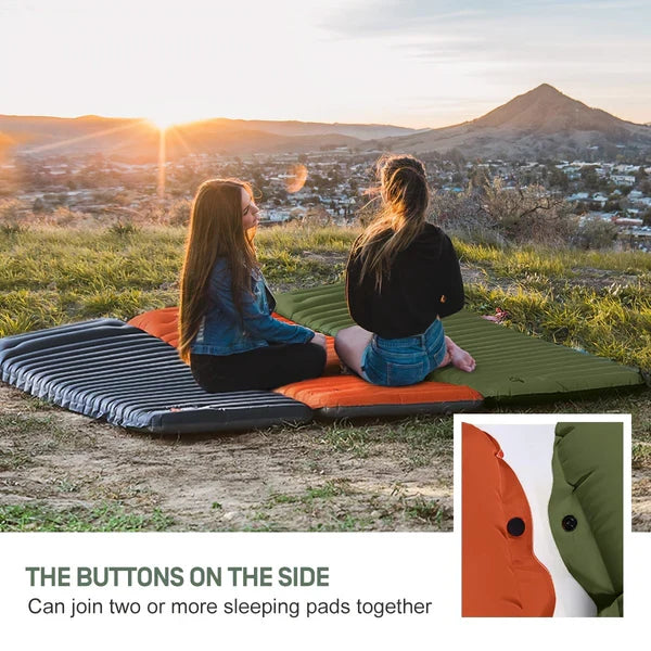 Comfortable Camping Inflatable Mattress — Ultra-Portable Air Bed for Outdoor Adventures