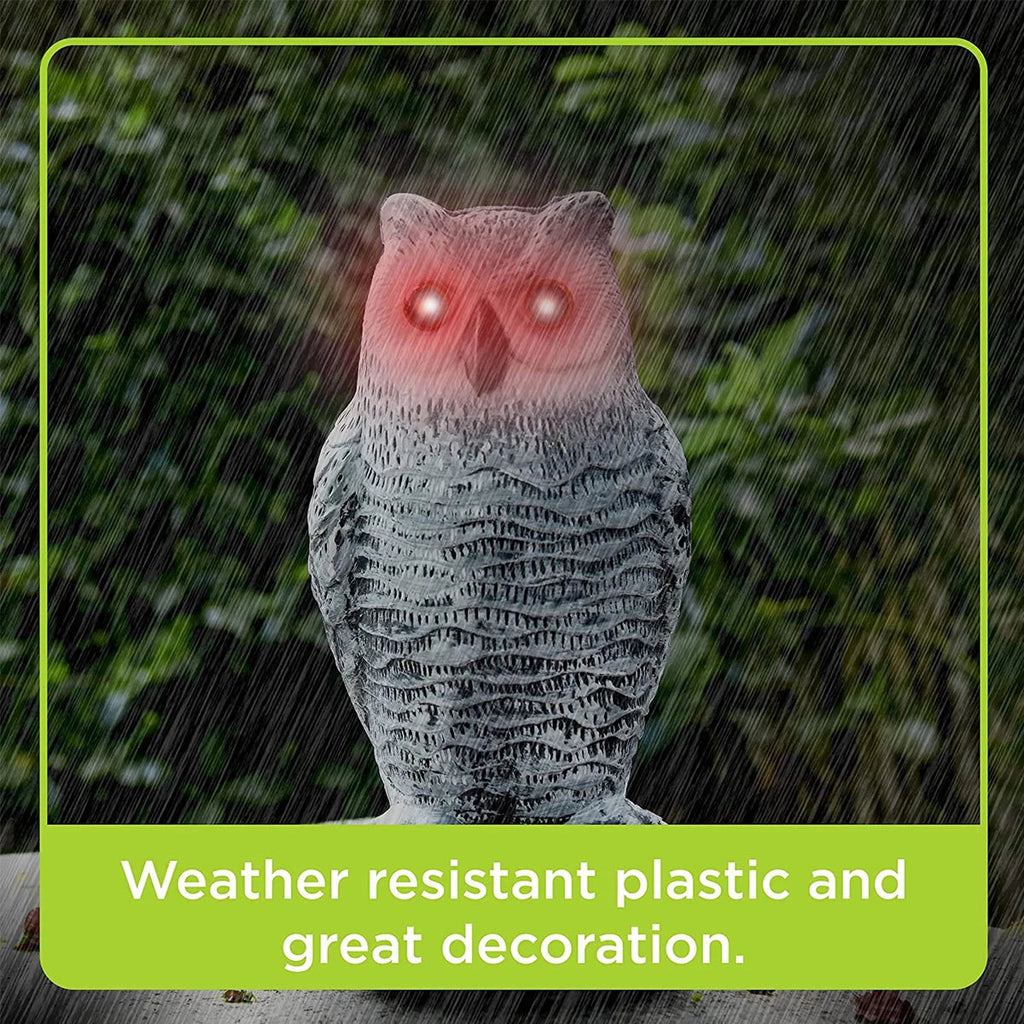 Lifelike Owl Decoy for Bird Deterrence