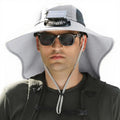 Solar-Powered Fan Hat with Wide Brim for All-Day Cooling and UV Protection