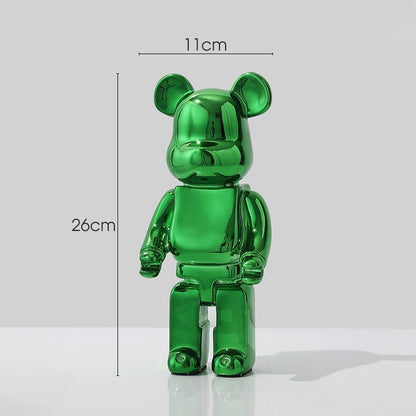 Luxury Electroplated Balloon Bear Decor for Home