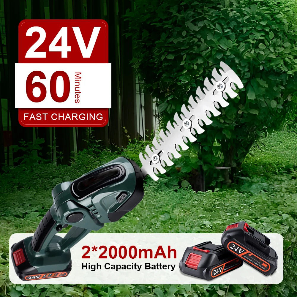 Cordless Hedge Trimmer – Lightweight, Powerful Battery-Powered Tool for Effortless Hedge Care