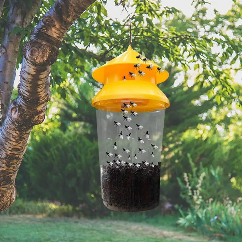 Reusable Outdoor Hanging Fly Trap – Durable and Easy-to-Use Fly Catcher