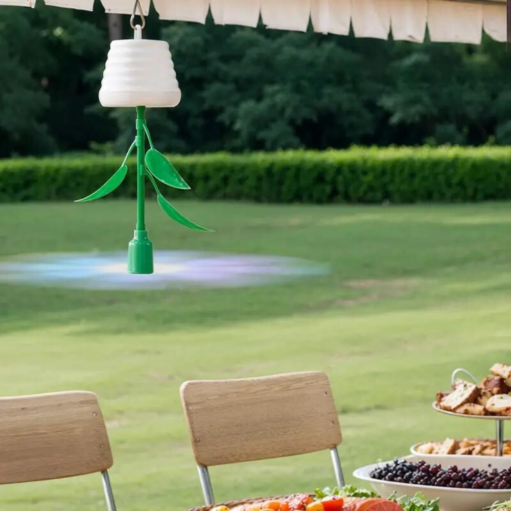 Tabletop Fly Repellent Fan – Outdoor Pest Deterrent for a Bug-Free Space