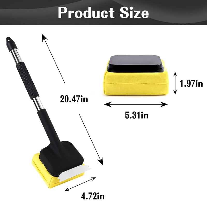 Steam-Powered Grill Brush with Built-In Scraper for Deep Cleaning