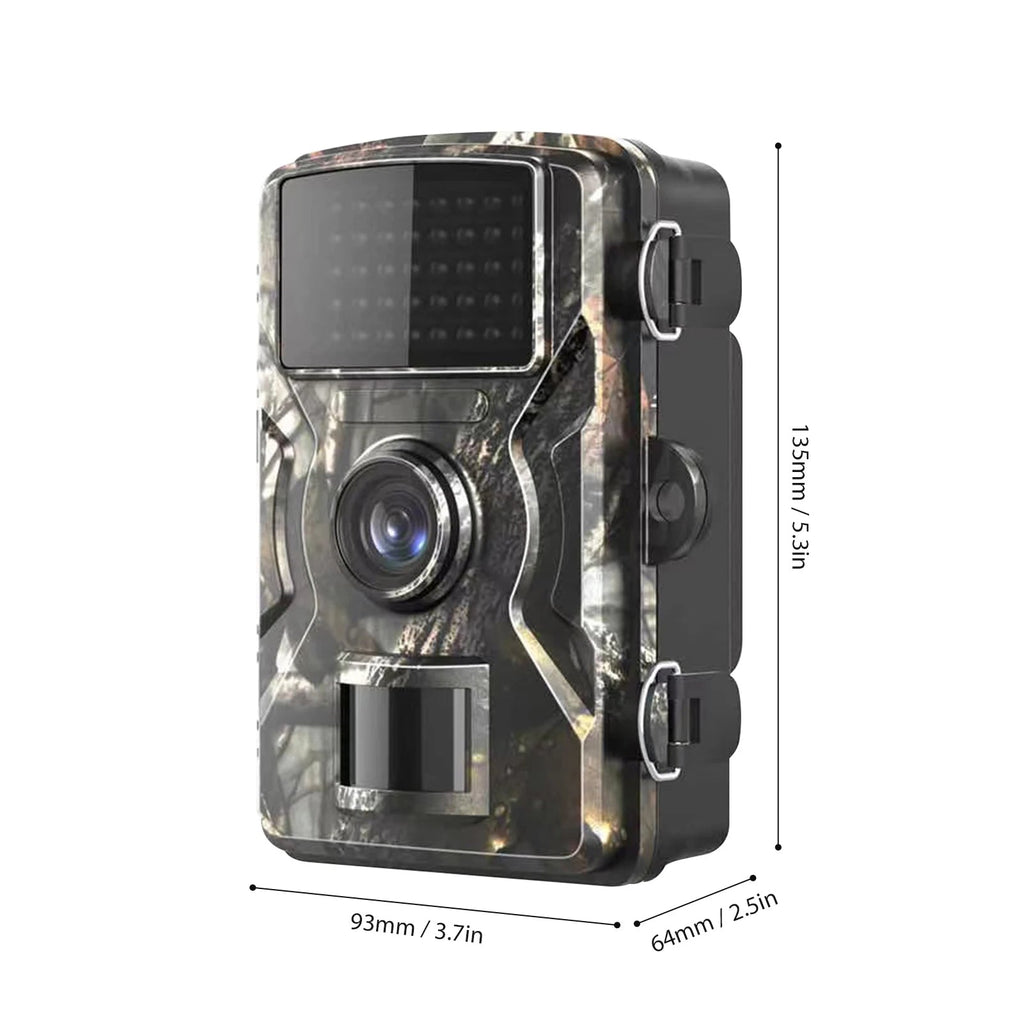 Full HD Night Vision Trail Camera for Outdoor Wildlife Monitoring