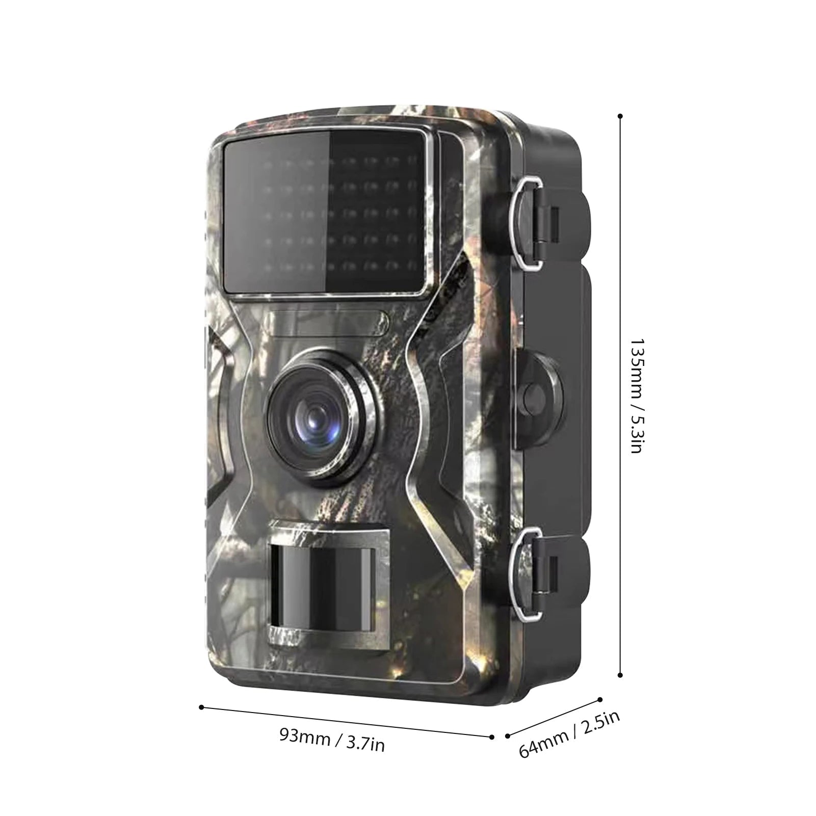 Full HD Night Vision Trail Camera for Outdoor Wildlife Monitoring