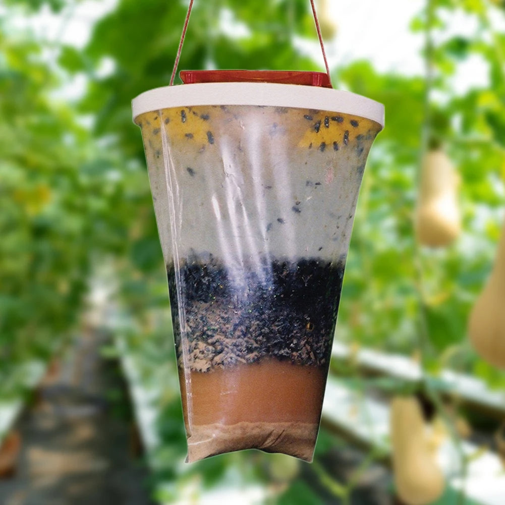 Eco-Friendly Disposable Outdoor Fly Trap in Bag – Easy, Mess-Free Use