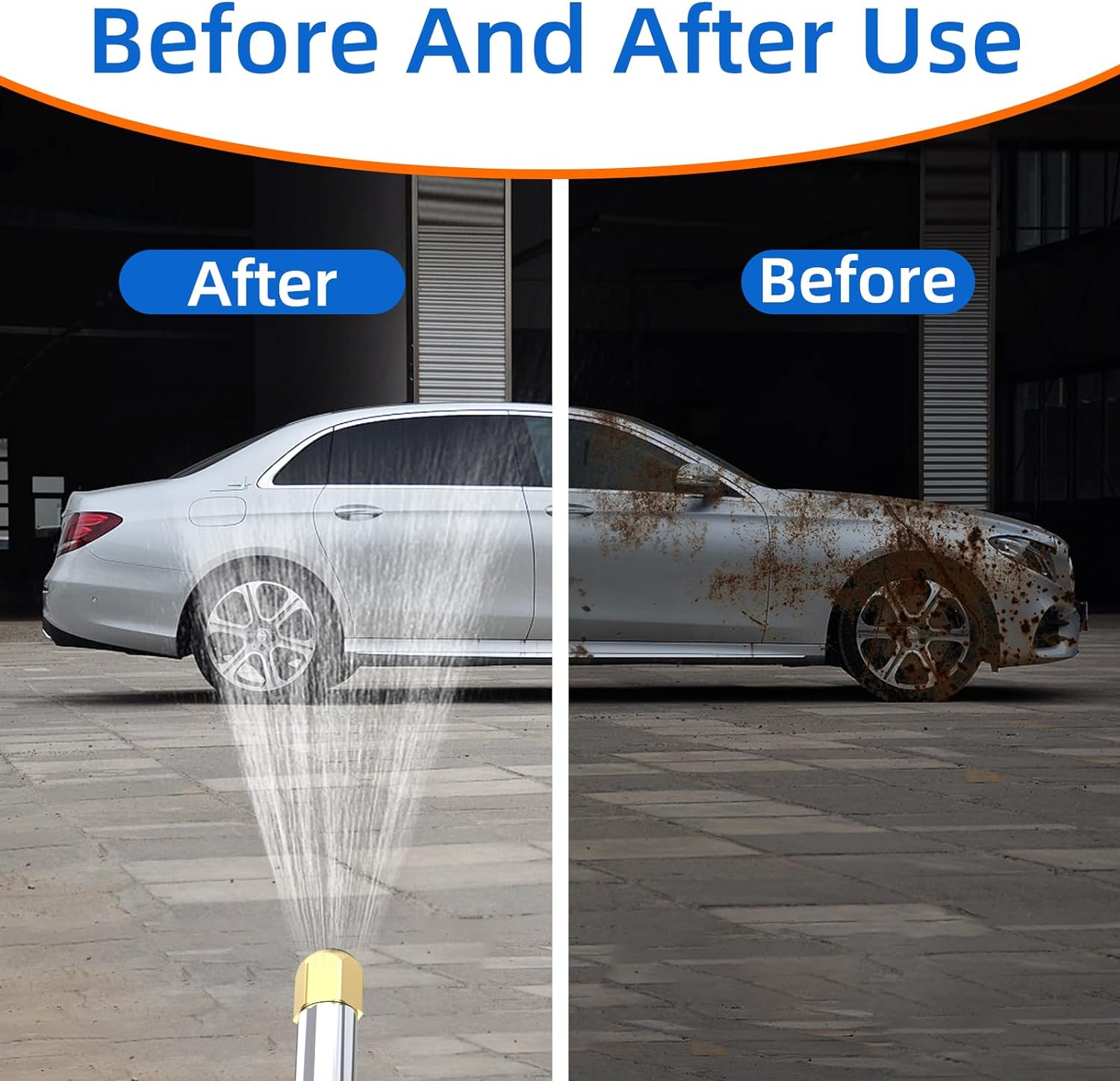 Premium High-Pressure Washer Spray Nozzle for Car Wash and Water Hose