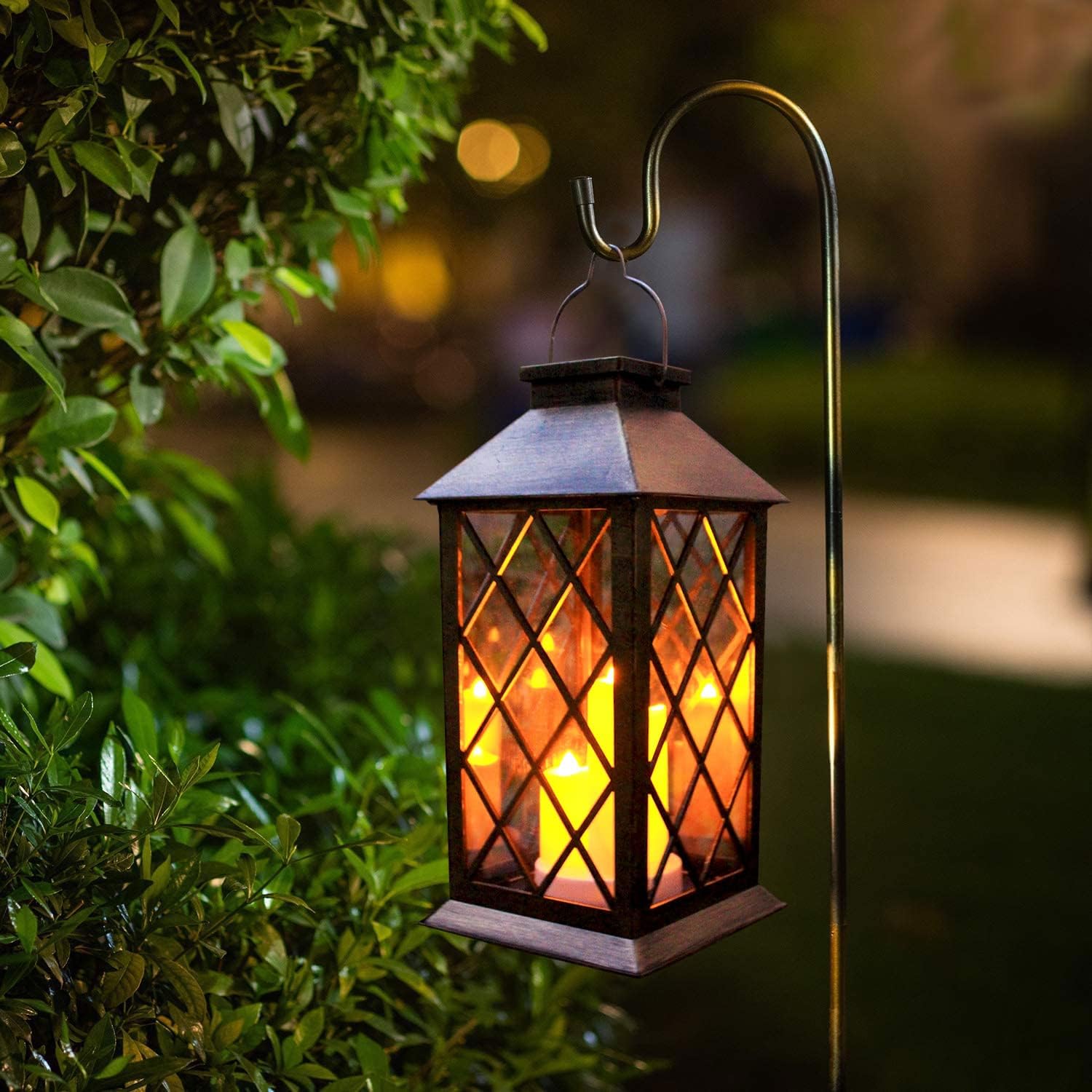 All-Weather Outdoor Garden Hanging Lantern