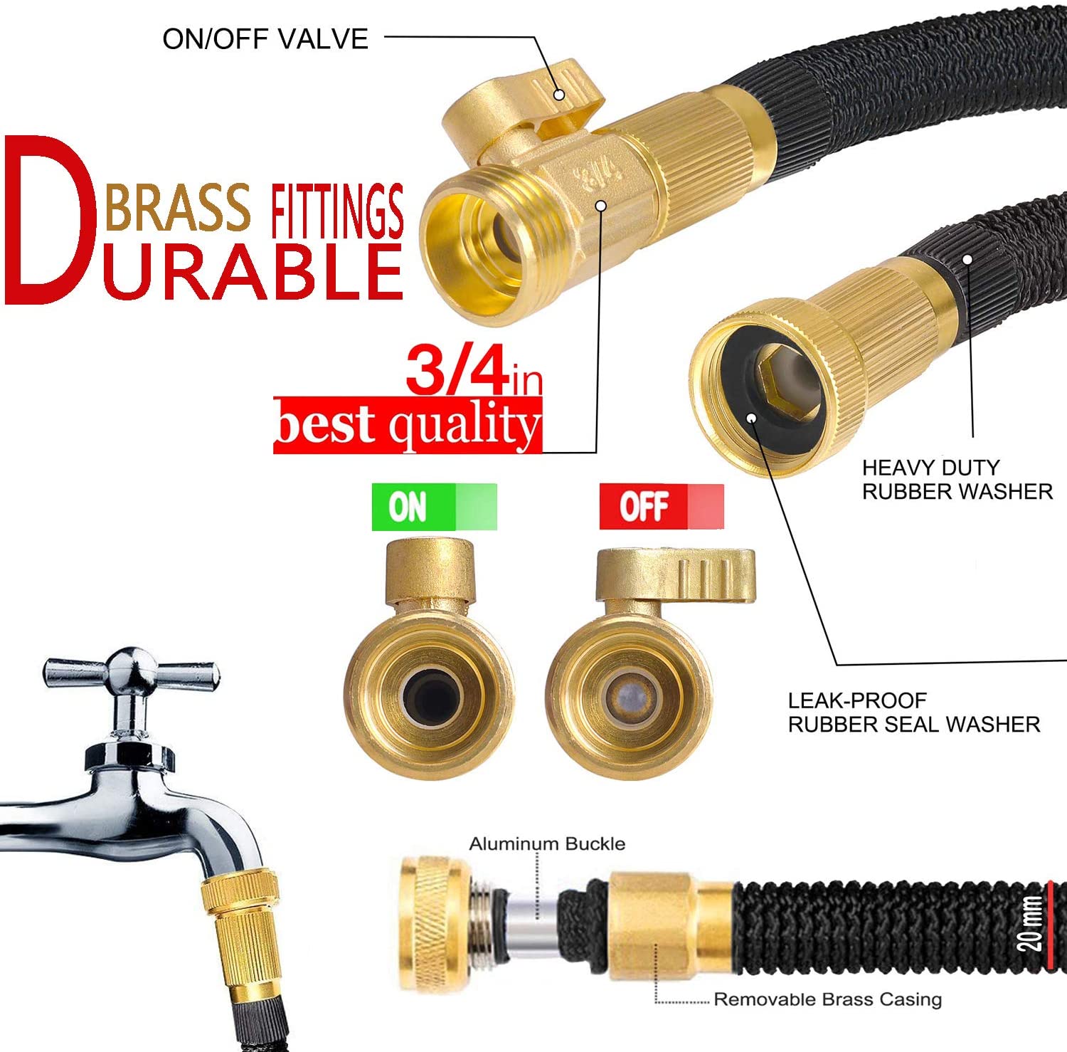 Premium Expandable Garden Hose – Durable, Flexible, and Kink-Resistant