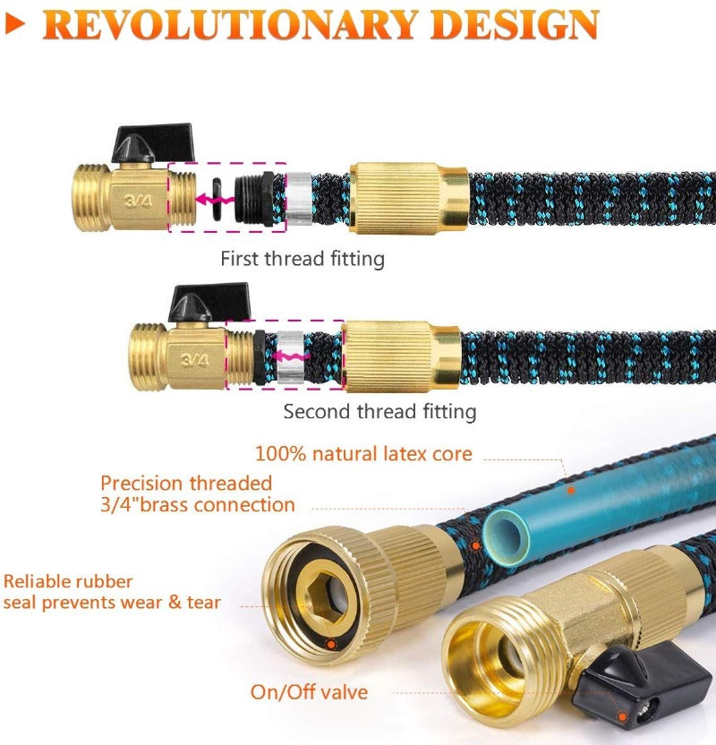 Premium Expandable Garden Hose – Durable, Flexible, and Kink-Resistant