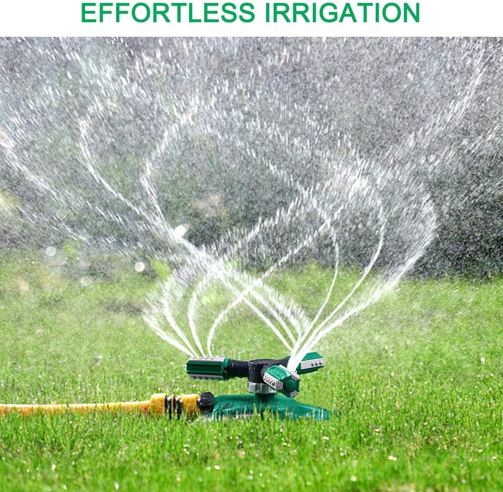 Premium Garden & Lawn Water Sprinkler for Even, Efficient Irrigation