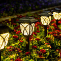 6-Pack LED Solar Pathway Lights for Garden & Outdoor Use
