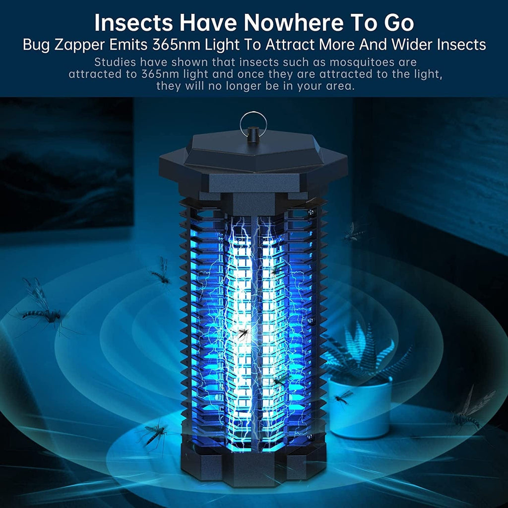 Electric Bug Zapper Light – Powerful Outdoor Mosquito & Insect Killer