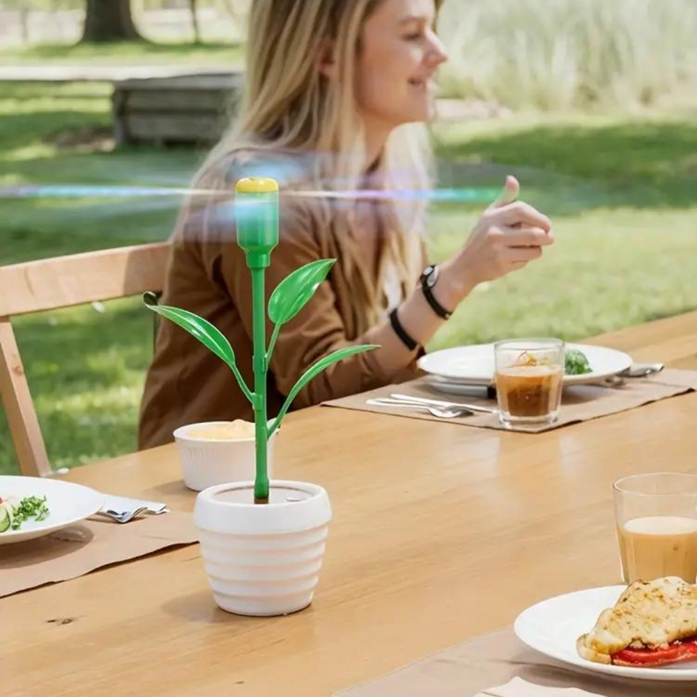 Tabletop Fly Repellent Fan – Outdoor Pest Deterrent for a Bug-Free Space